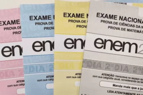 Imagem ilustrativa/Caderno de provas ENEM/ Reprodução internet