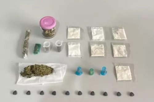 Drogas apreendidas — Foto: Polícia Militar