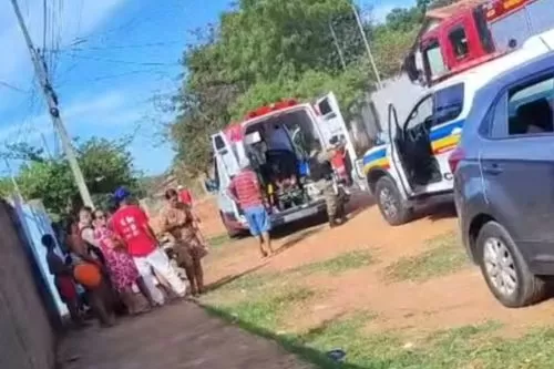 Mulher é presa após colocar fogo no marido enquanto ele dormia em Buritizeiro — Foto: Redes sociais