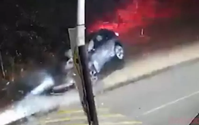 O caso foi registrado por câmeras de segurança/Foto: Reprodução Internet/Vídeo