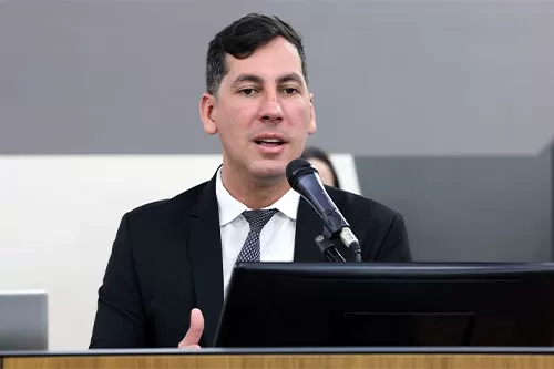 Deputado Lucas Lasmar (Rede), autor do projeto. Foto: Wilian Dias.