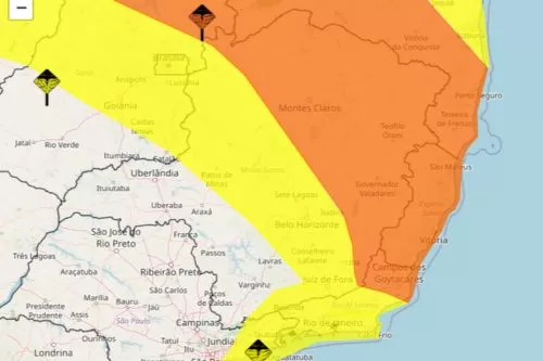 Foto: Reprodução INMET