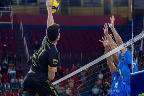 Montes Claros Vôlei venceu o Elase — Foto: Lucas_photosbr