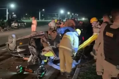 Motorista fez teste de bafômetro e acusou teor alcoólico altíssimo/Foto: Reprodução Internet