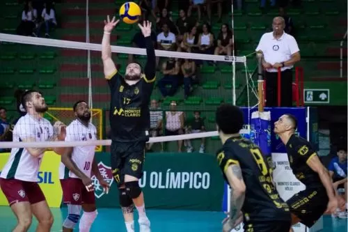 Montes Claros Vôlei vence o Fluminense e mantém 100% de aproveitamento na Superliga B