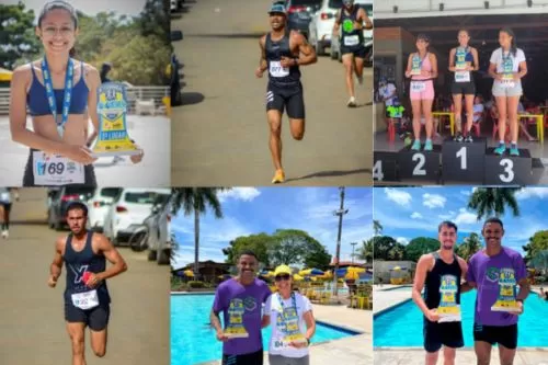 Atletas de Corinto se destacam na 4ª Corrida de Rua AABB Curvelo
