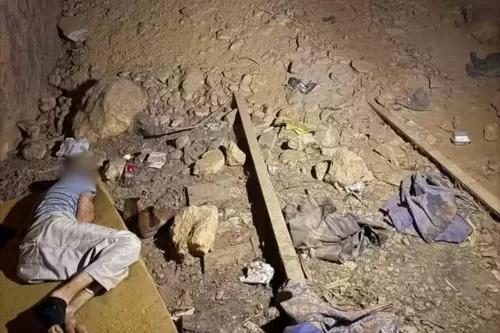 Homem desaparecido há 24 dias é encontrado vivo em Montes Claros — Foto: Corpo de Bombeiros Militar