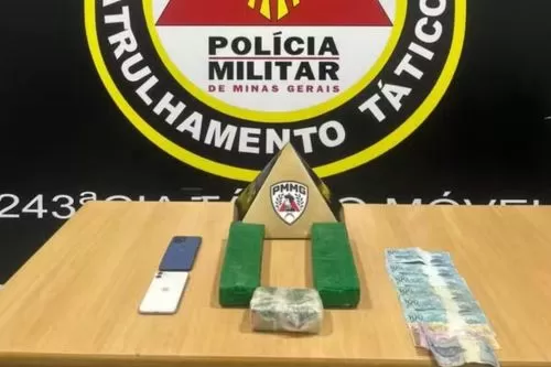 Material apreendido pela PM — Foto: Polícia Militar/Divulgação