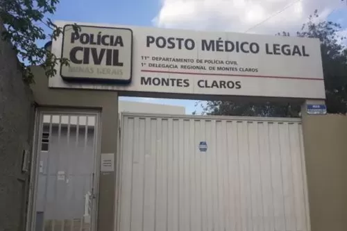 Corpos foram para o Posto Médico Legal de Montes Claros — Foto: Marina Pereira/G1
