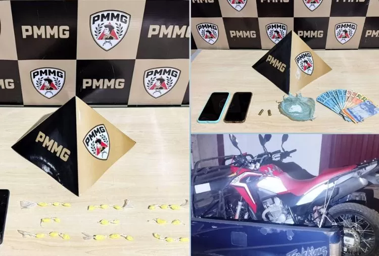 Três Marias: PM prende quatro suspeitos por tráfico durante Operação Carnaval