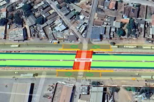 Ecovias anuncia interdição temporária de passagem superior no km 412 em Bocaiuva