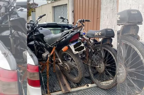 Veículos furtados são recuperados e autor é preso por furto e receptação em Capelinha