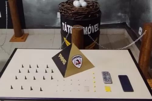 Suspeito de tráfico é preso após tentar fugir durante operação em Capelinha