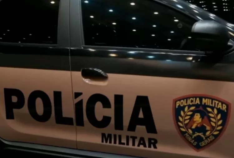 O individuo foi encaminhado para a delegacia - Crédito: PMMG