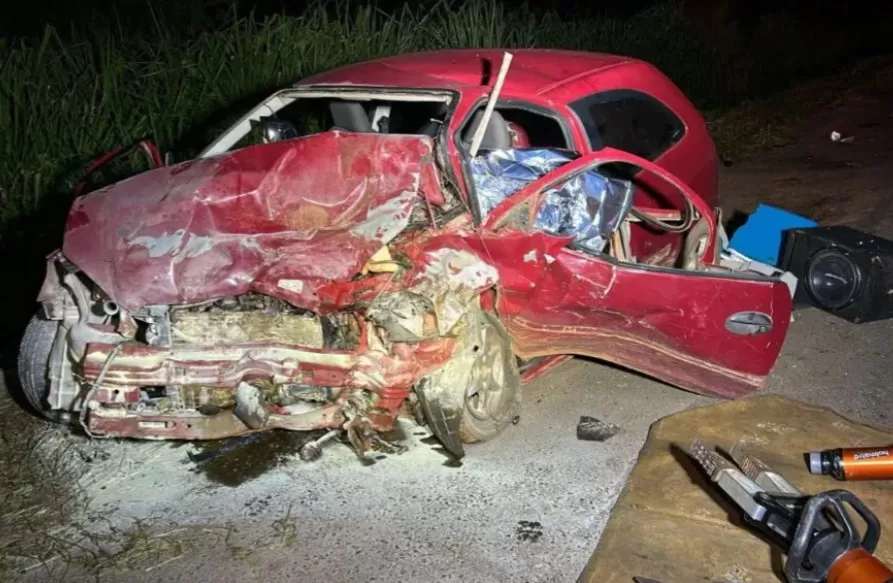 Quatro pessoas morrem em grave acidente na BR-365, em MG