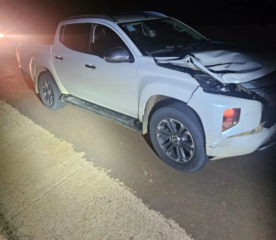 Acidente ocorreu em trecho sem iluminação da rodovia/ Foto: Polícia Militar/Divulgação