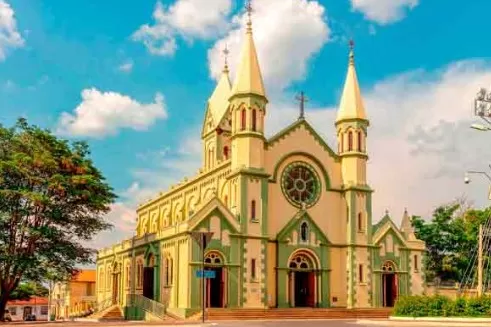 Celebrações na Basílica de São Geraldo, em Curvelo, na Semana Santa