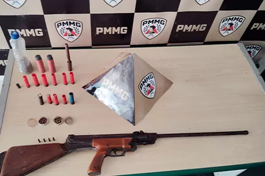 PM prende suspeito por ameaça em Três Marias no contexto de violência doméstica