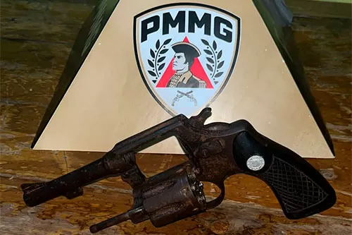 Suspeito é preso pela PM no Município de Veredinha por ameaça e porte ilegal de arma