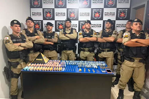 Policia Militar prende suspeito e apreende drogas em Pirapora