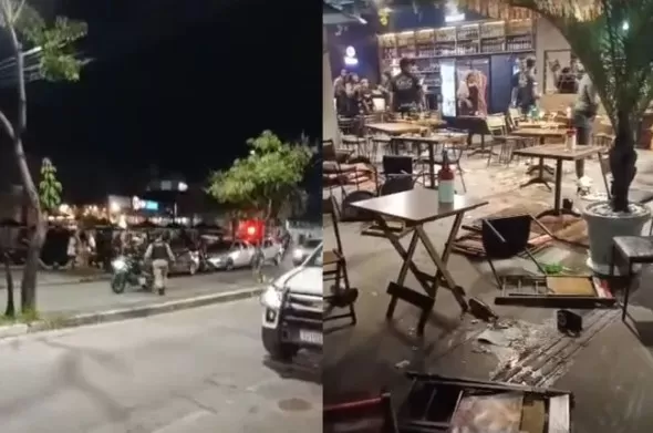VÍDEO: Irmãos são mortos a tiros em bar na Pampulha em BH