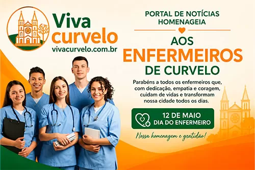 Portal Viva Curvelo homenageia os profissionais da saúde da cidade de Curvelo no Dia do Enfermeiro