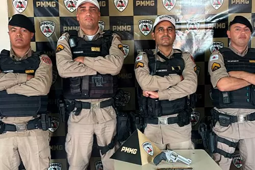 Polícia Militar apreende arma de fogo durante Operação EUCALIPTO em Serro