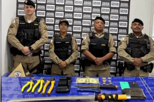 Suspeito é preso pela Polícia Militar em Pirapora por tentativa de homicídio