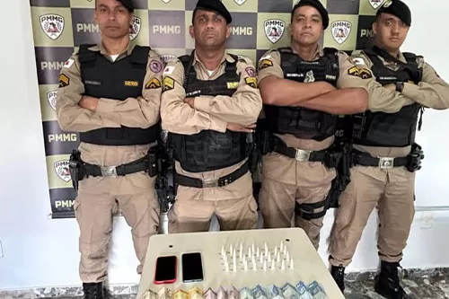 Dois suspeitos são presos pela Polícia Militar em Gouveia