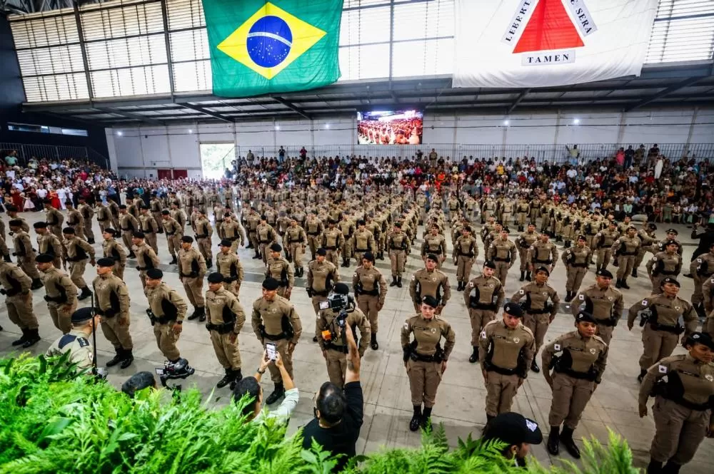 Novos soldados da Polícia Militar de Minas Gerais concluem formação e assumem missão de proteger a sociedade