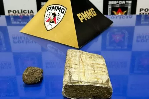 Suspeito é preso pela Polícia Militar em Pirapora por tráfico de drogas