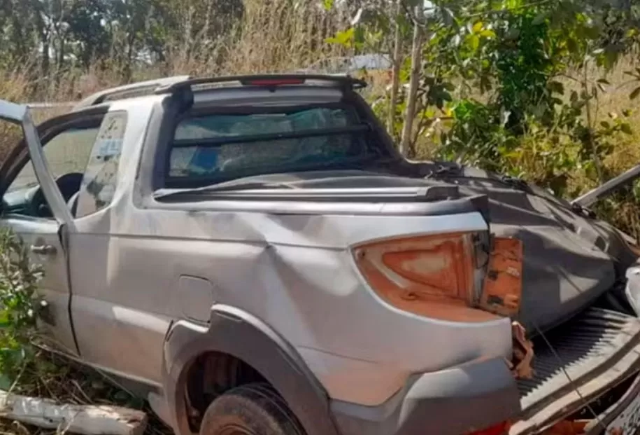 Segundo testemunhas, vítima voltava de entrega de marmitas quando se acidentou — Crédito: Polícia Militar Rodoviária