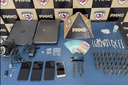 Suspeito é preso após operação da PM apreender crack, munições e eletrônicos em Francisco Sá