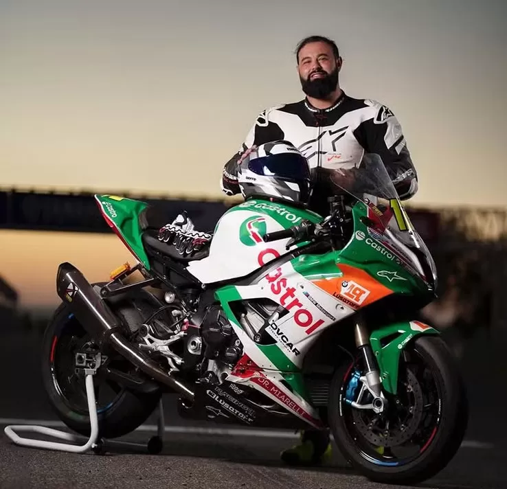 Piloto havia sido campeão da categoria Light no Superbike Brasil de 2023/Foto: Reprodução Internet/Redes Sociais