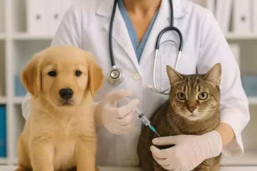 Foto: Reprodução/internet- Vacinação Cães e Gatos 