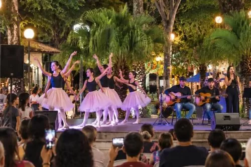 Gouveia transforma a Praça Central em palco de música, dança e cultura neste sábado (19)