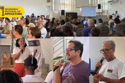 Curvelo coloca a apicultura no centro do debate em 1º Seminário Regional