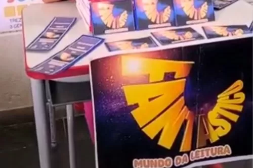 Inimutaba transforma sala de aula em estúdio e alunos dão vida ao “Fantástico da Leitura”