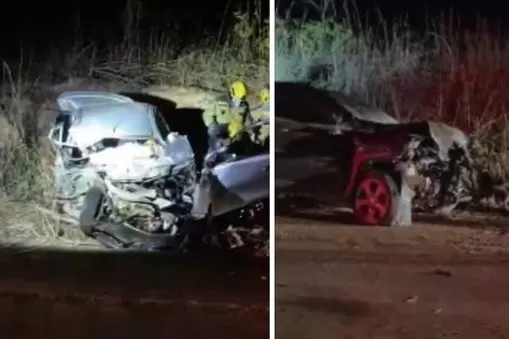 Tragédia na MGC-251 em Unaí deixa casal morto e dois filhos gravemente feridos