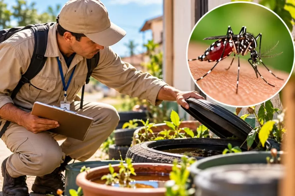 Curvelo reforça combate ao Aedes aegypti e pede que moradores recebam agentes de endemias