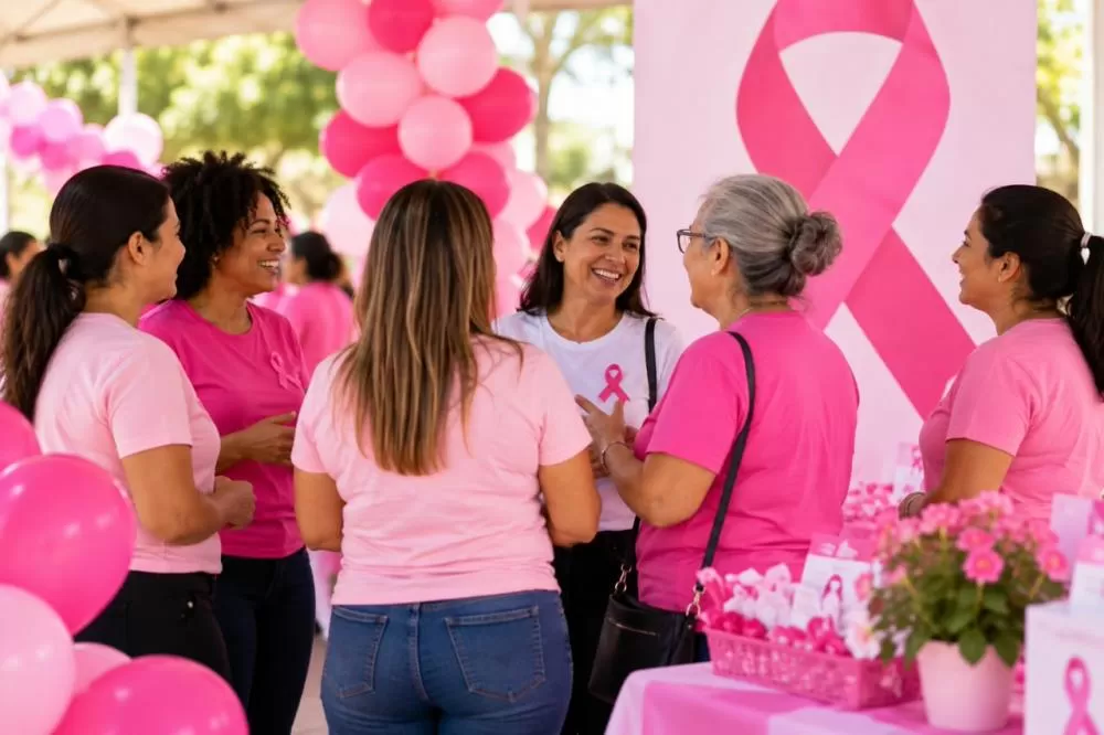 Serro promove programação especial no Outubro Rosa com foco na prevenção do câncer de mama