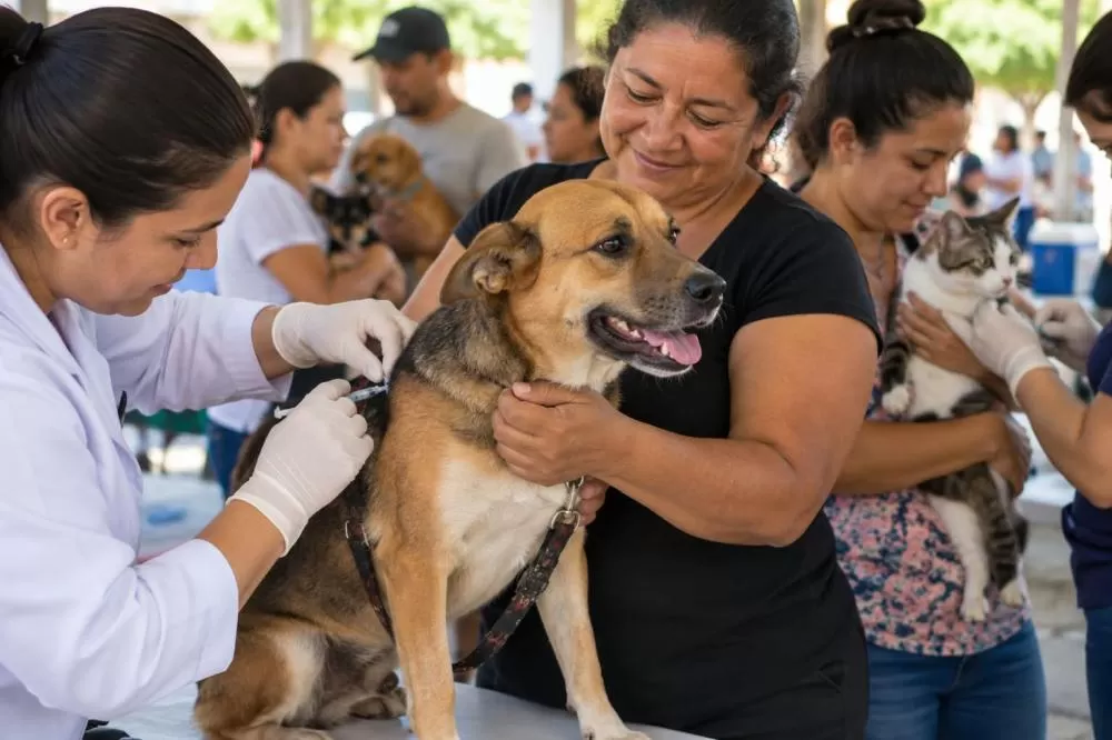 Corinto realiza vacinação antirrábica e reforça proteção de animais e da população