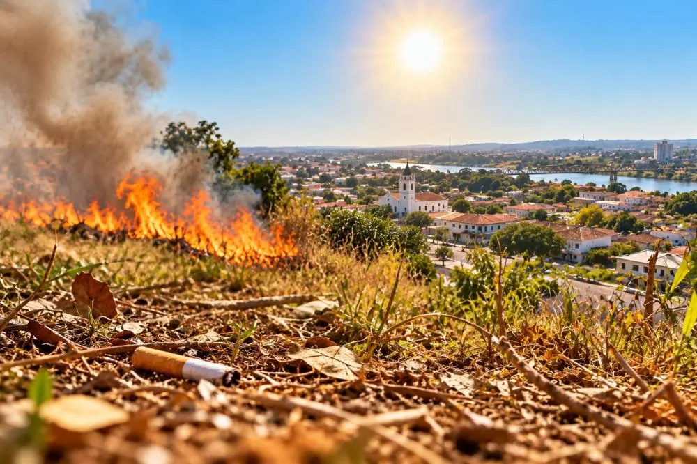 Altas temperaturas elevam riscos em Curvelo, e Defesa Civil reforça medidas de prevenção