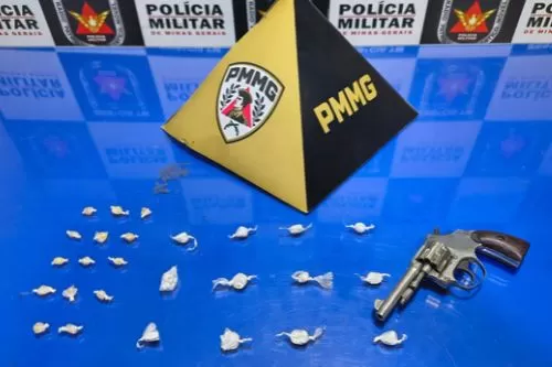 Ameaças de morte contra irmãs levam à apreensão de adolescentes com arma e drogas em Pirapora