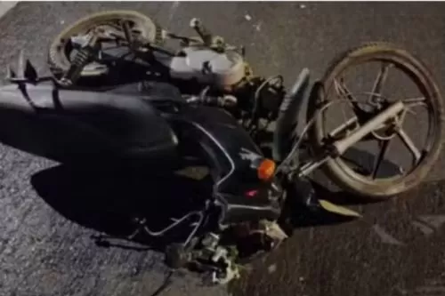 Motociclista atingiu pedestre na MGC-259 /Foto: G1