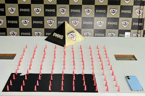 Conceição do Mato Dentro e Dom Joaquim na mira da PM: quatro são presos e 110 pinos de cocaína apreendidos