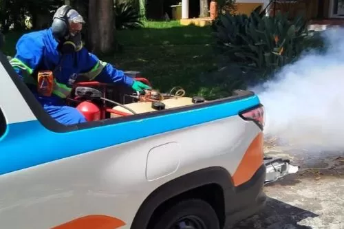 Paraopeba realiza aplicação de inseticida para combater pernilongos em pontos estratégicos da cidade até o dia 29 de outubro