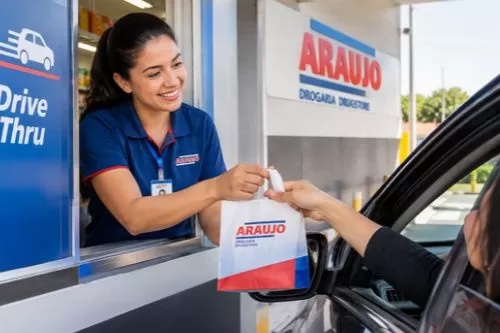 Drogarias Araújo abre vaga de emprego para atendente de drive em Curvelo