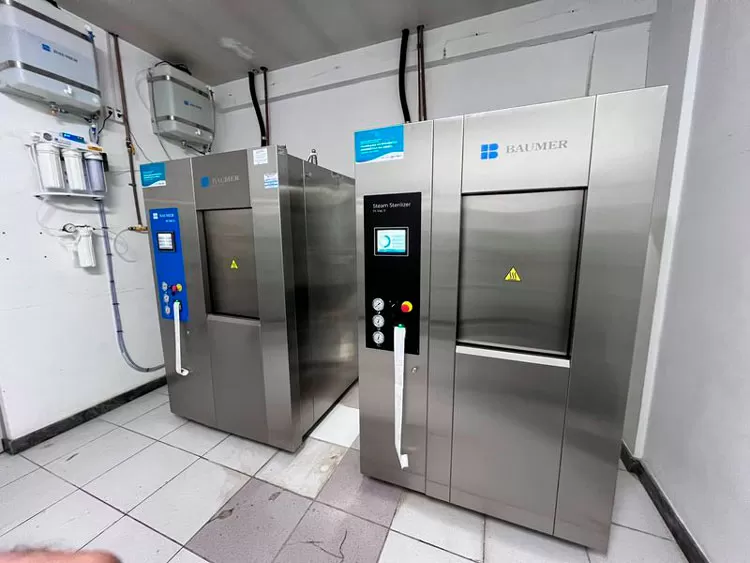 Autoclaves de hospitais públicos de Curvelo foram trocadas por versões mais modernas - Crédito: Cemig / Divulgação 