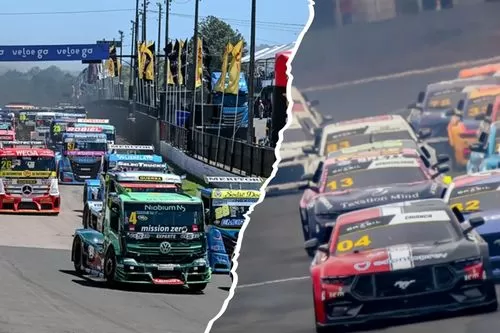 Fotos: Reprodução internet/ Nascar Brasil e Copa Truck